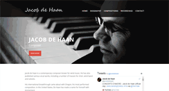 Desktop Screenshot of jacobdehaan.com